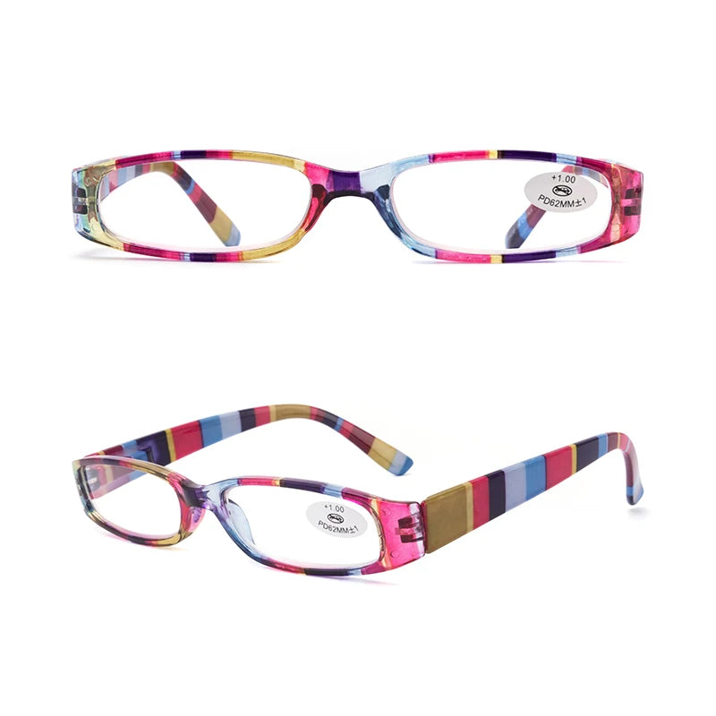Fashionable Lady Light Plastic Reading Glasses