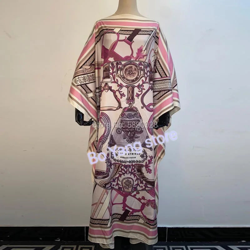2021 Womens Boho Maxi Floral Dress плать Summer Long Sleeve Dress Women Elegant Neck Holiday Beach Dress Sundress Party Dress