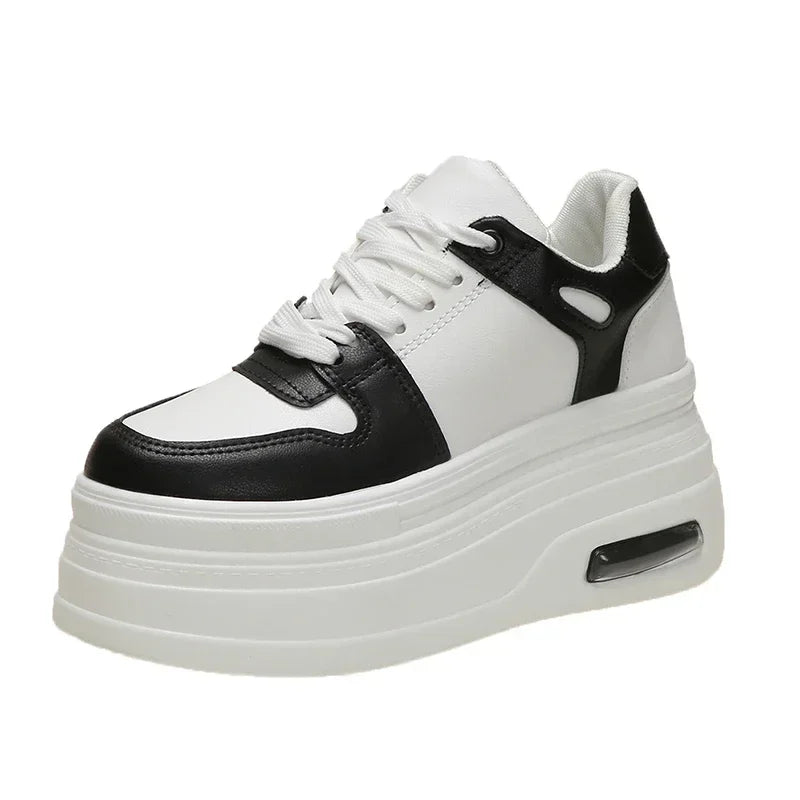 Chunky Sneakers for Women Comfortable High Platform Sports Shoes Basketball Non-slip Thick Bottom Walking Shoe Zapatillas Mujur