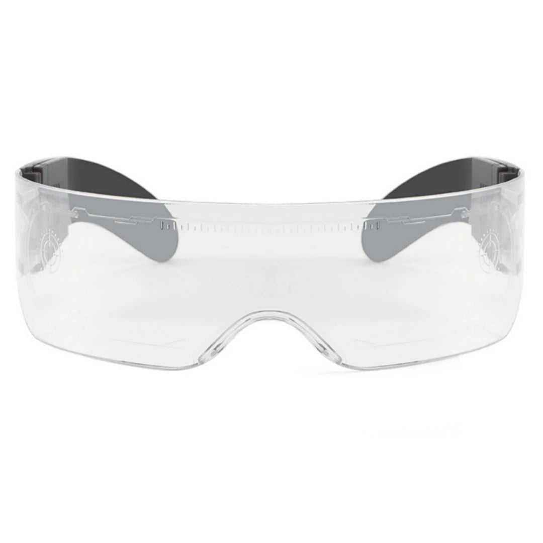 Glowing colorful glasses future sense of science and technology led online celebrity Flash Bar disco sunglasses party glasses.