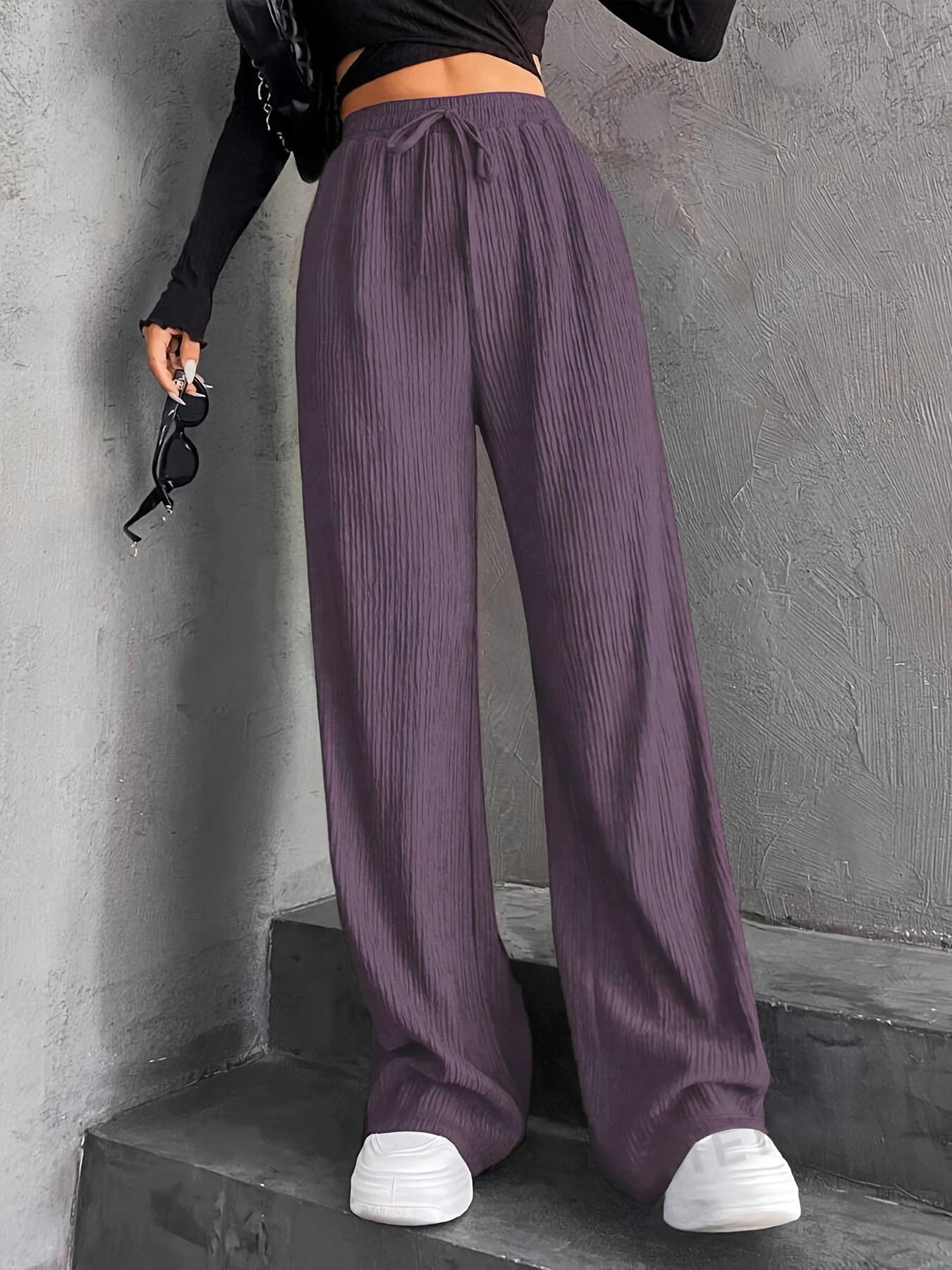 Full of digital printed leopard print fashionable and elegant Japanese Korean European and American style pants