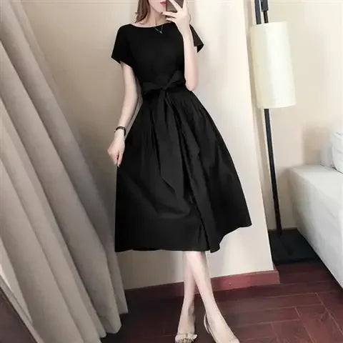 Dresses for Women Black Maxi Holiday Soft Long Beach Woman Dress 2024 Fashion New in Chic and Elegant Pretty Sensual Sexy Loose