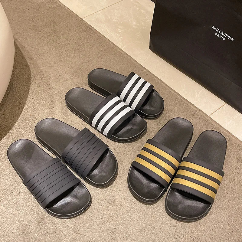 Smile New Women's Home Slippers Indoor Non-slip Bathroom Slippers Outdoor Swimming Slippers Soft Beach Slippers For Women