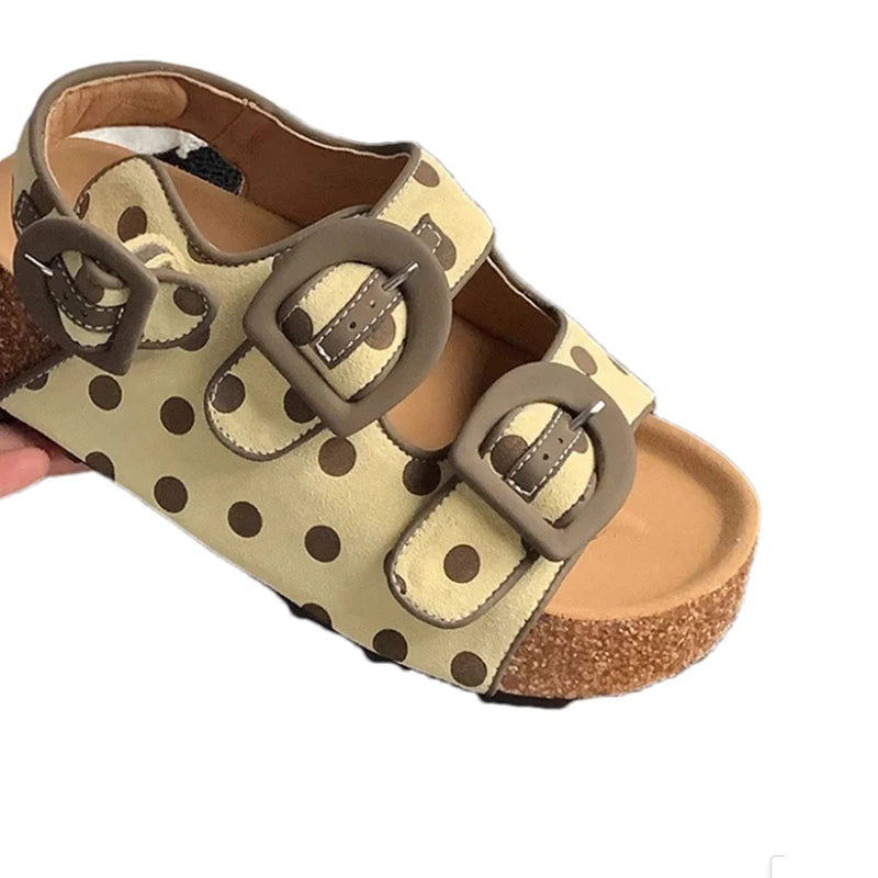 Flats Women's Sandals Designer Platform Shoes Fad Casual Sandals 2025 Summer Slippers Walking New Brand Slides Mujer Sandalias