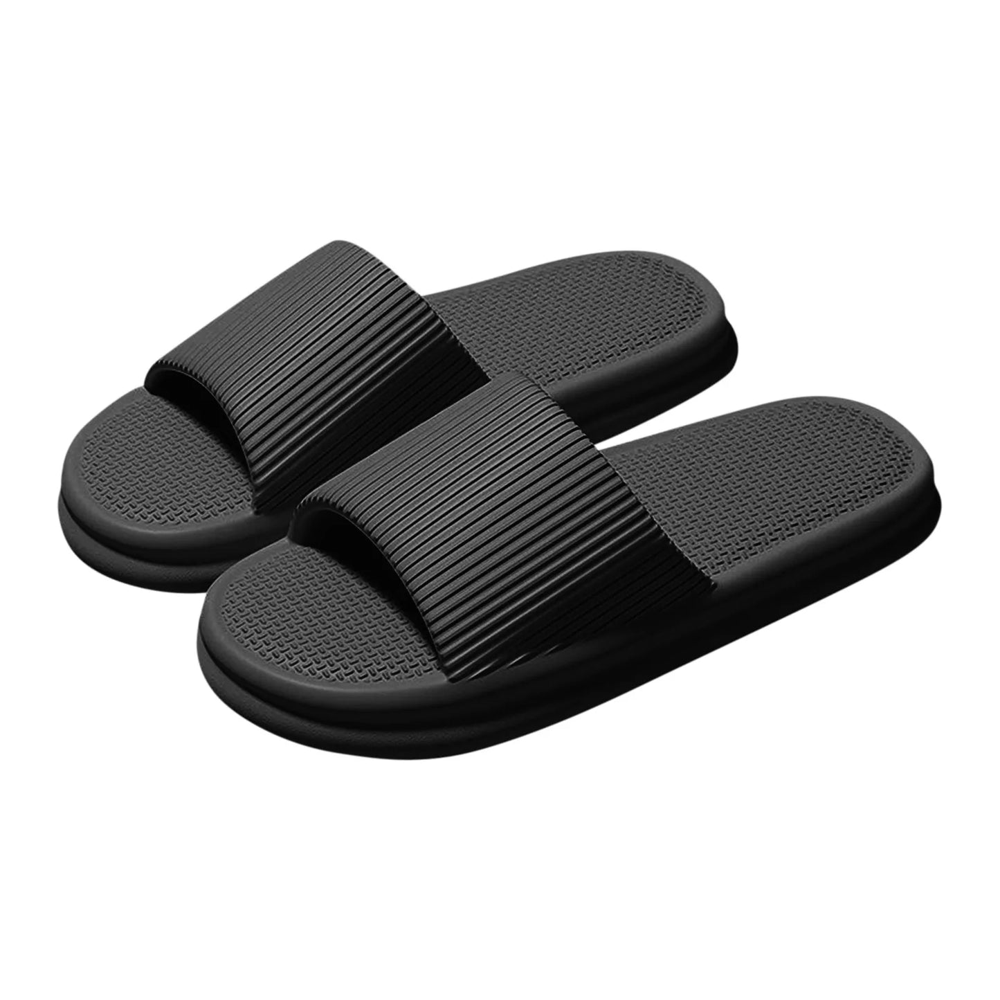 Summer Fashion Casual Slippers Womens Mens Couple Indoor Bathroom Soft Non Slip And Outdoor Comfortable Slippers