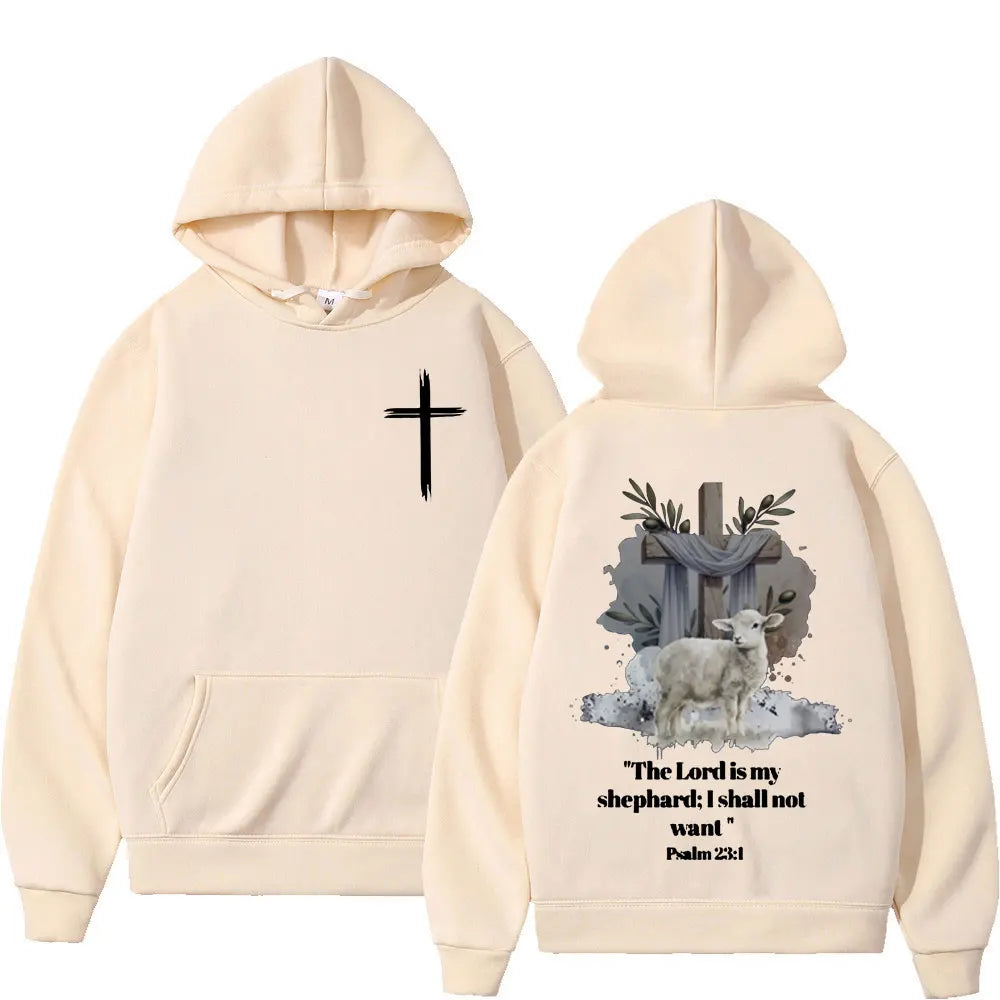 Christian Jesus Bible Autumn Hoodies Men's and Women's Clothing Fashion Long Sleeve Hoodies Sportswear Casual Retro