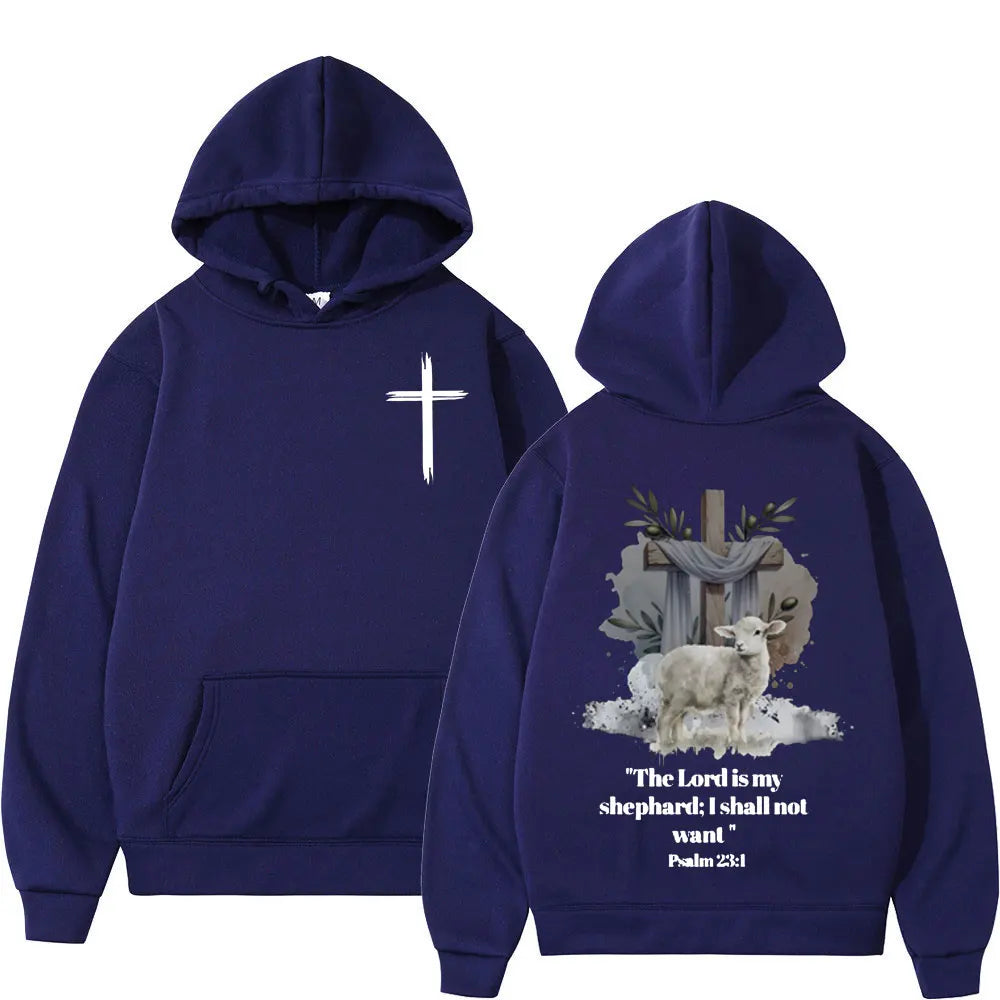 Christian Jesus Bible Autumn Hoodies Men's and Women's Clothing Fashion Long Sleeve Hoodies Sportswear Casual Retro