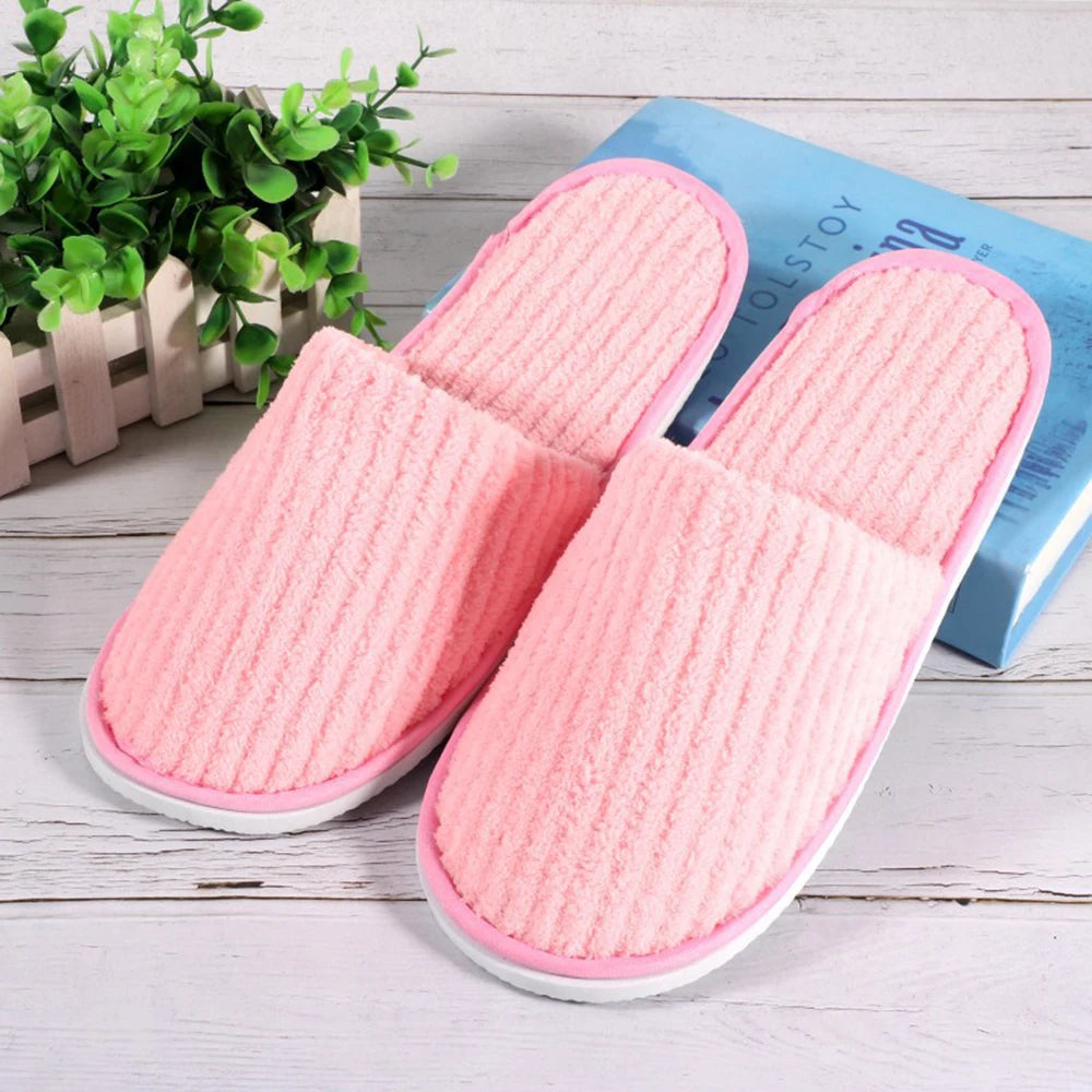 Women’s Plush EVA Home Slippers – Cozy Indoor Flip-Flop Slides