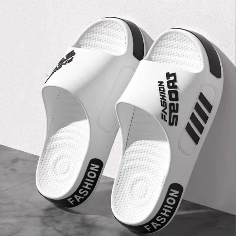 Men Women Outdoor Soft EVA Slippers Thick Bottom Couple Summer Home Sandal Anti-Slip Indoor Casual Bathroom Flip Flops