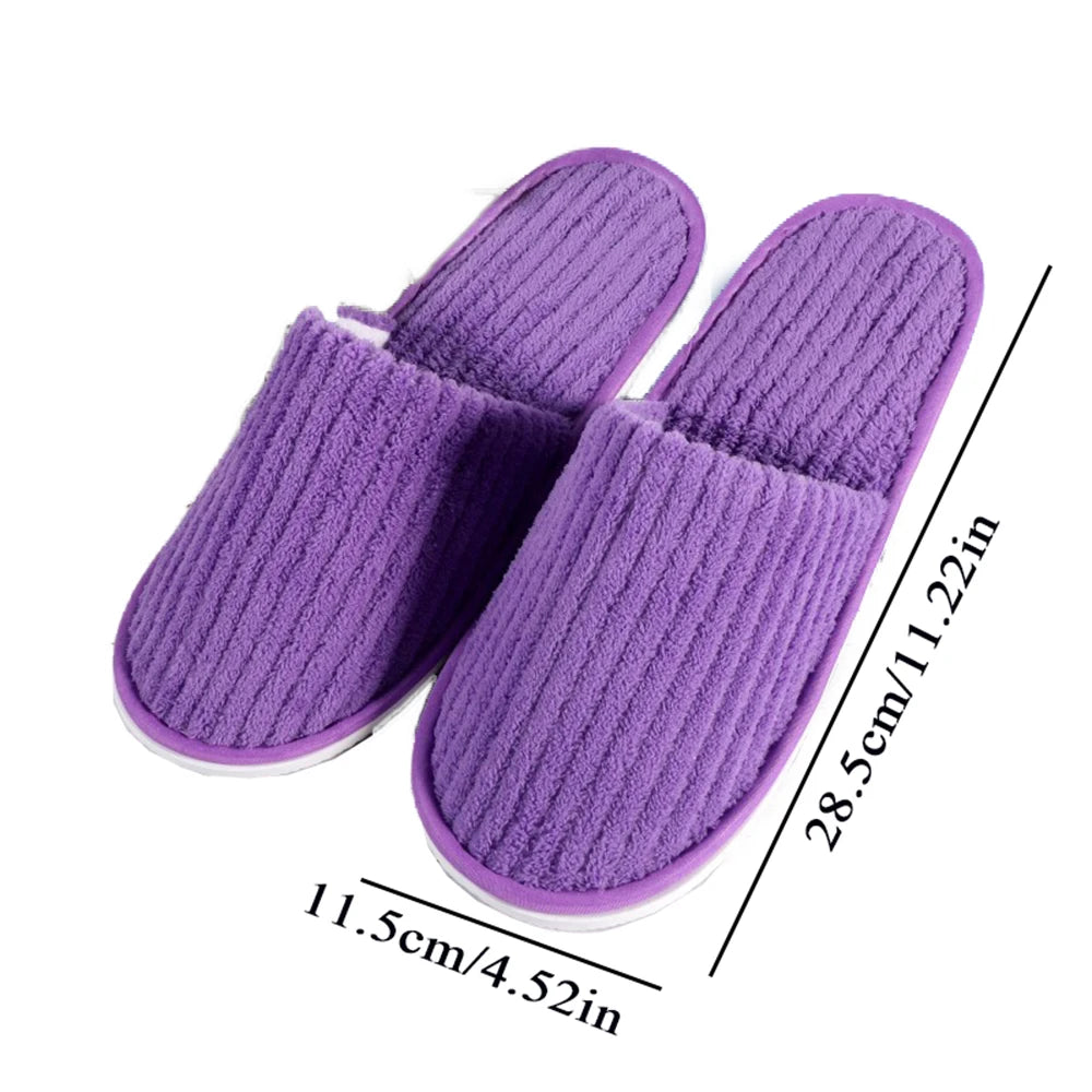 Women’s Plush EVA Home Slippers – Cozy Indoor Flip-Flop Slides