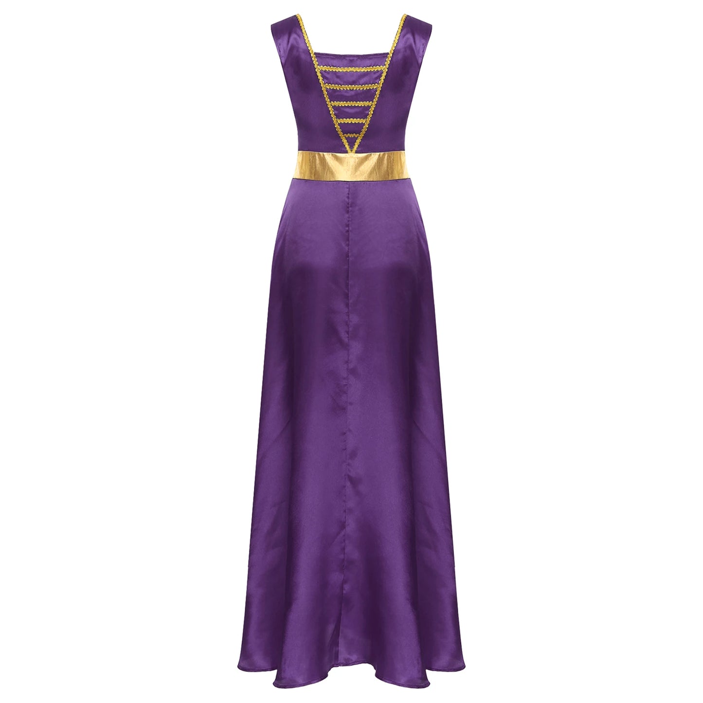 Women Robe Praise Lyrical Dance Dress Church Choir Worship Liturgical Performance Costume Sleeveless Tunic Gown Dancewear Clothe
