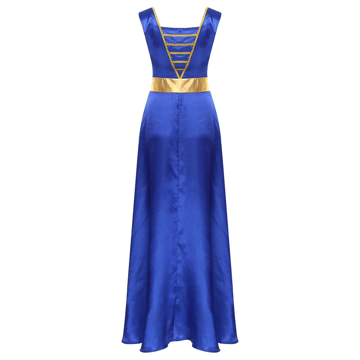 Women Robe Praise Lyrical Dance Dress Church Choir Worship Liturgical Performance Costume Sleeveless Tunic Gown Dancewear Clothe
