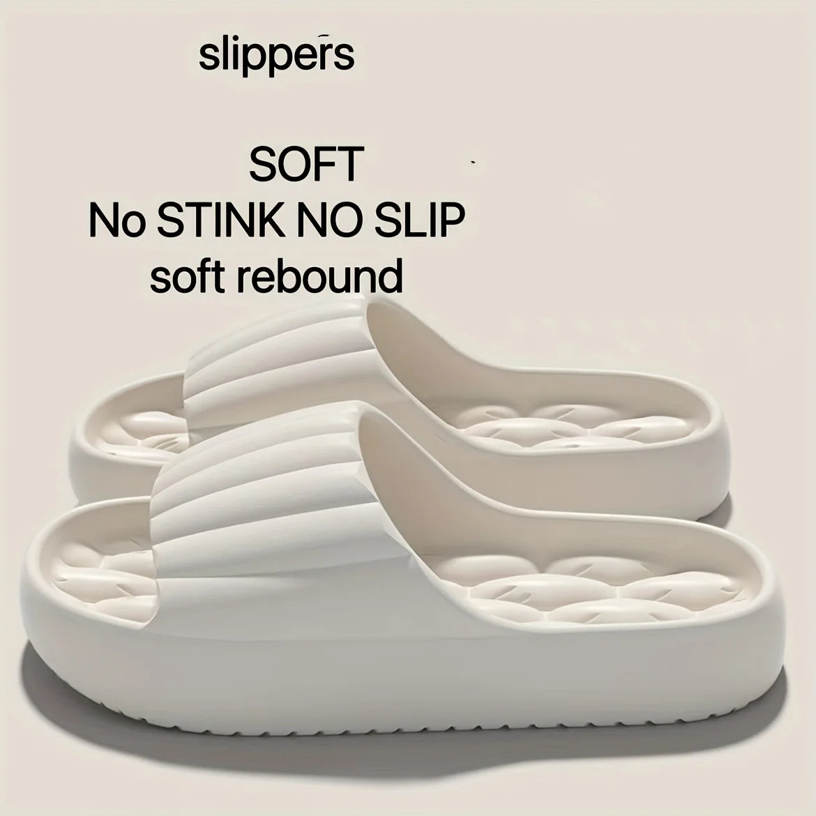Soft Cloud Slippers 2025 Women Men Comfortable Anti Slip Indoor Outdoor Bathroom Fashion Leak Water Slippers
