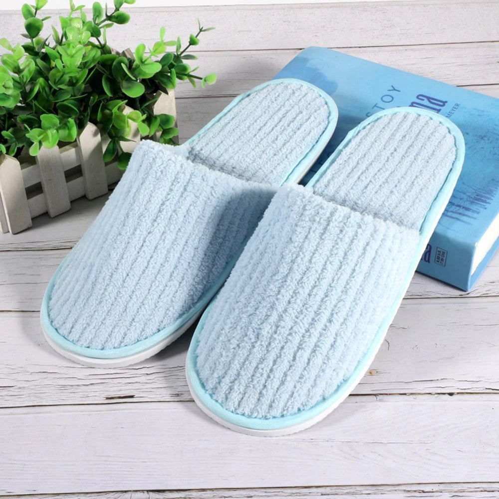 Women’s Plush EVA Home Slippers – Cozy Indoor Flip-Flop Slides