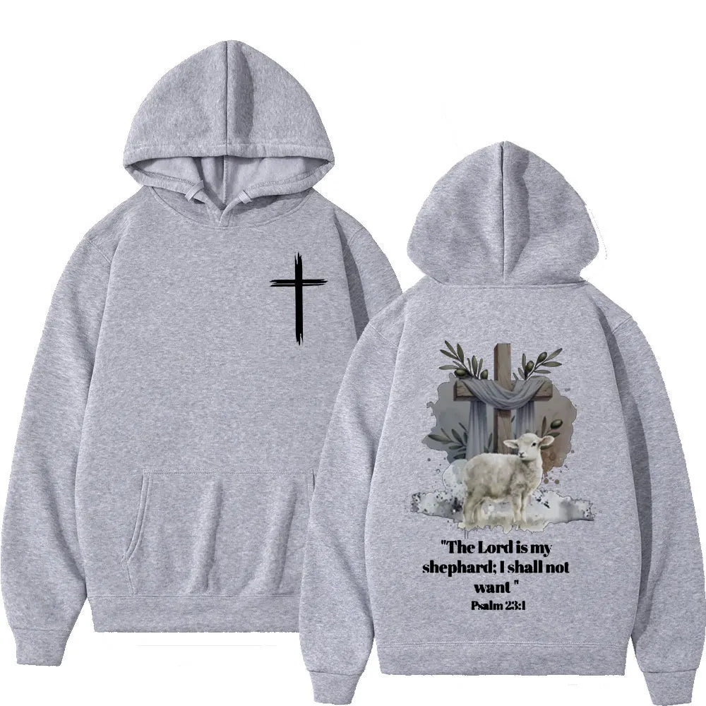 Christian Jesus Bible Autumn Hoodies Men's and Women's Clothing Fashion Long Sleeve Hoodies Sportswear Casual Retro