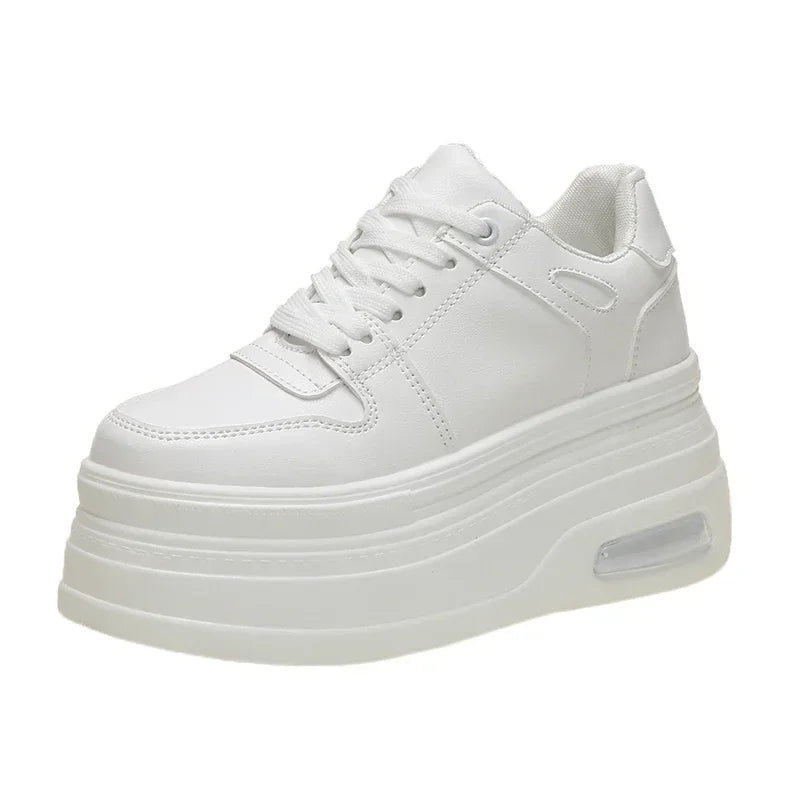 Chunky Sneakers for Women Comfortable High Platform Sports Shoes Basketball Non-slip Thick Bottom Walking Shoe Zapatillas Mujur