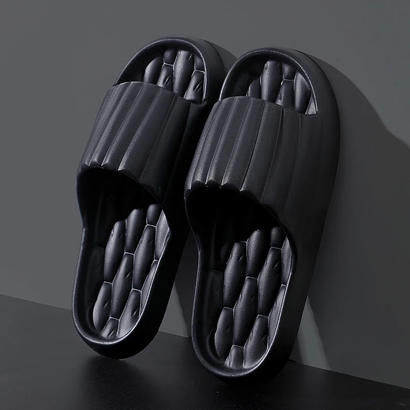 Women's Indoor Non-slip Slippers Couple Home Slides EVA Soft Sole Light Weight Summer New Lovers Leisure Shower Shoes