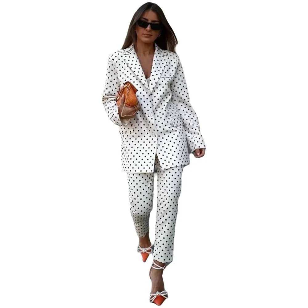 Luxury Female Suit Elegant Women Suits 2 Pieces Jacket Pants Formal Blazer Set High-end Banquet Custom Conjuntos De Mujer