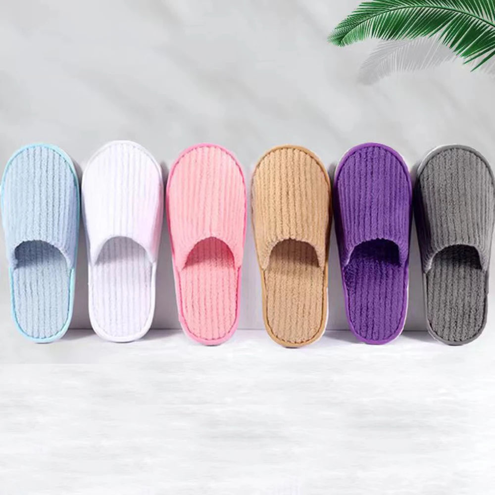 Women’s Plush EVA Home Slippers – Cozy Indoor Flip-Flop Slides