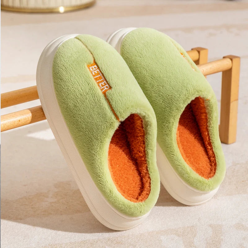 Winter Plush Anti-Slip Slippers