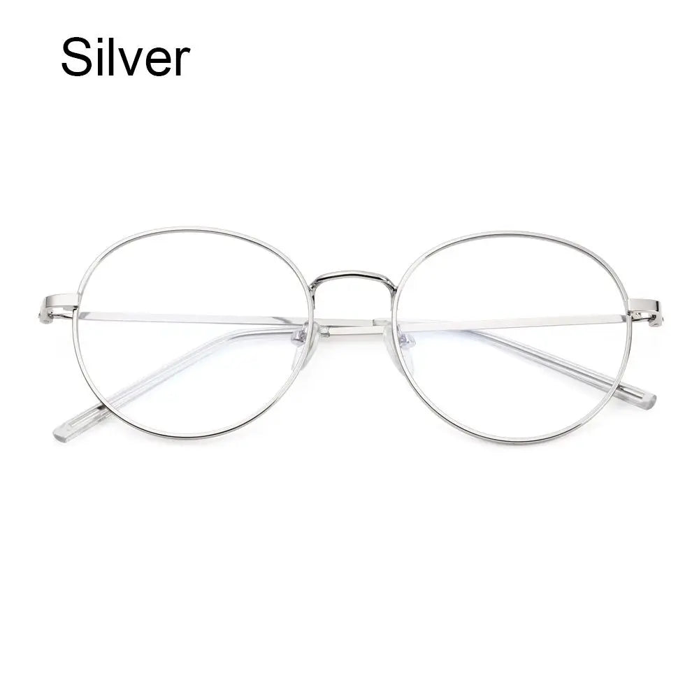 Anti-Blue Light Glasses for Women Men Classic Metal Frame Eyewear Fashion Office Computer Goggles Blue Rays Blocking Glasses