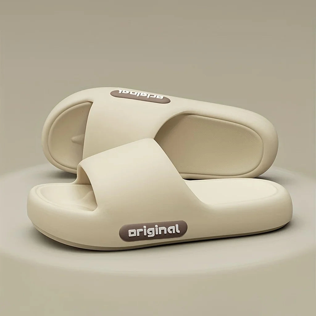 Women’s Soft Slippers – Thick-Soled Anti-Slip Indoor & Outdoor Cushioned Slides