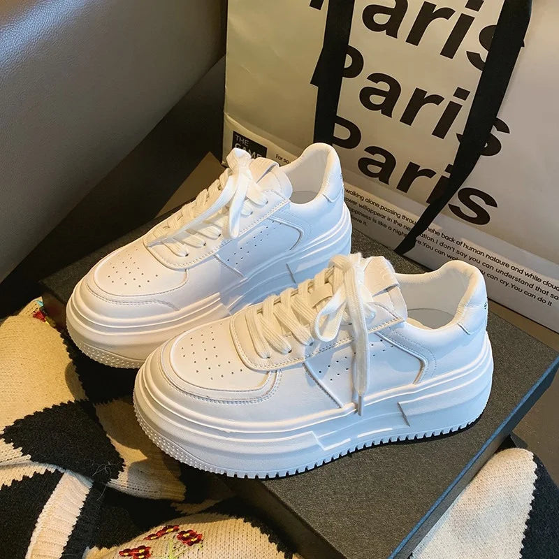 Sophisticatedly Trendy Branded Chunky - sole Sneakers: Perfect for Elevating Fashion - forward Appearances