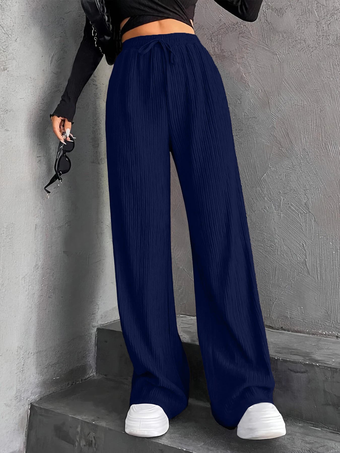 Full of digital printed leopard print fashionable and elegant Japanese Korean European and American style pants