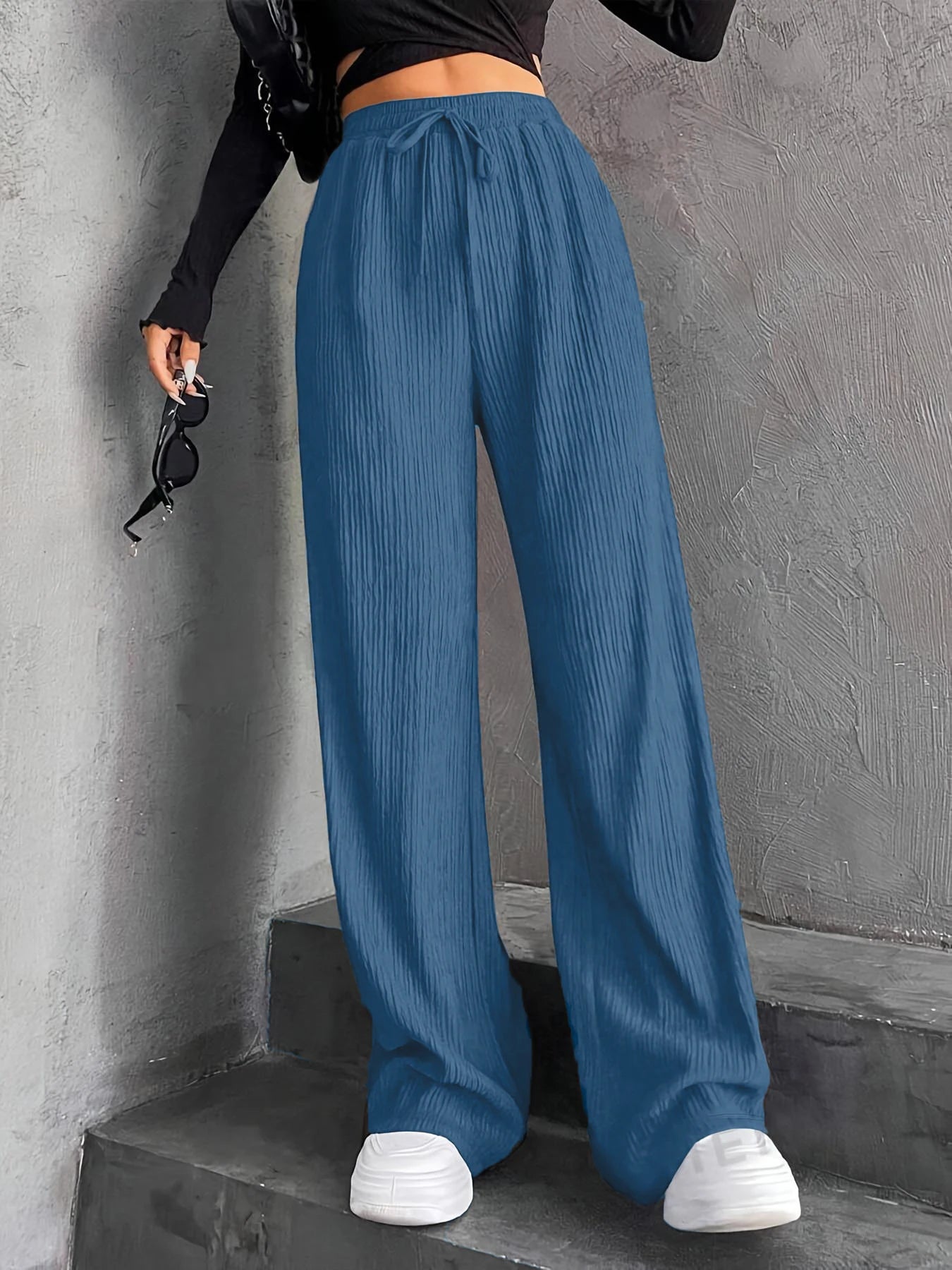 Full of digital printed leopard print fashionable and elegant Japanese Korean European and American style pants