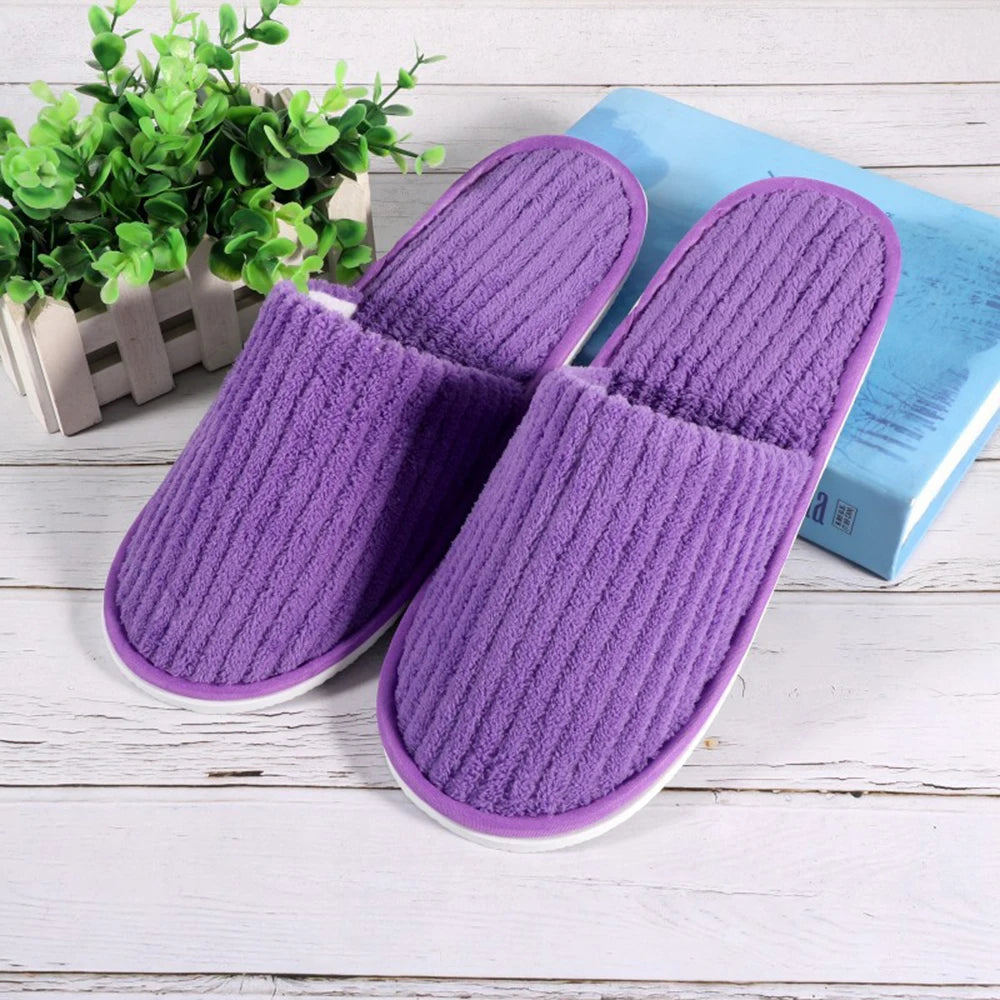 Women’s Plush EVA Home Slippers – Cozy Indoor Flip-Flop Slides