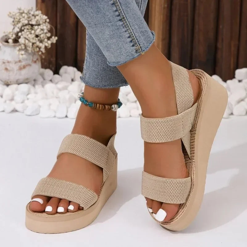Womens Wedge Shoes 2025 - Lightweight Platform Sandals