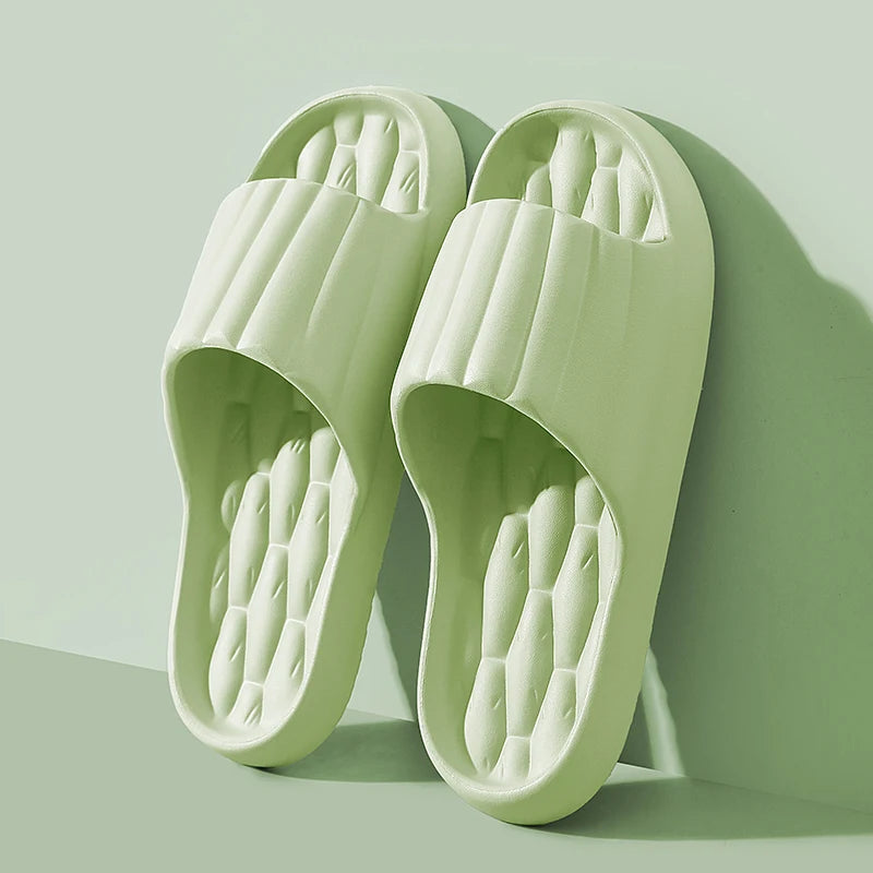 Women's Indoor Non-slip Slippers Couple Home Slides EVA Soft Sole Light Weight Summer New Lovers Leisure Shower Shoes