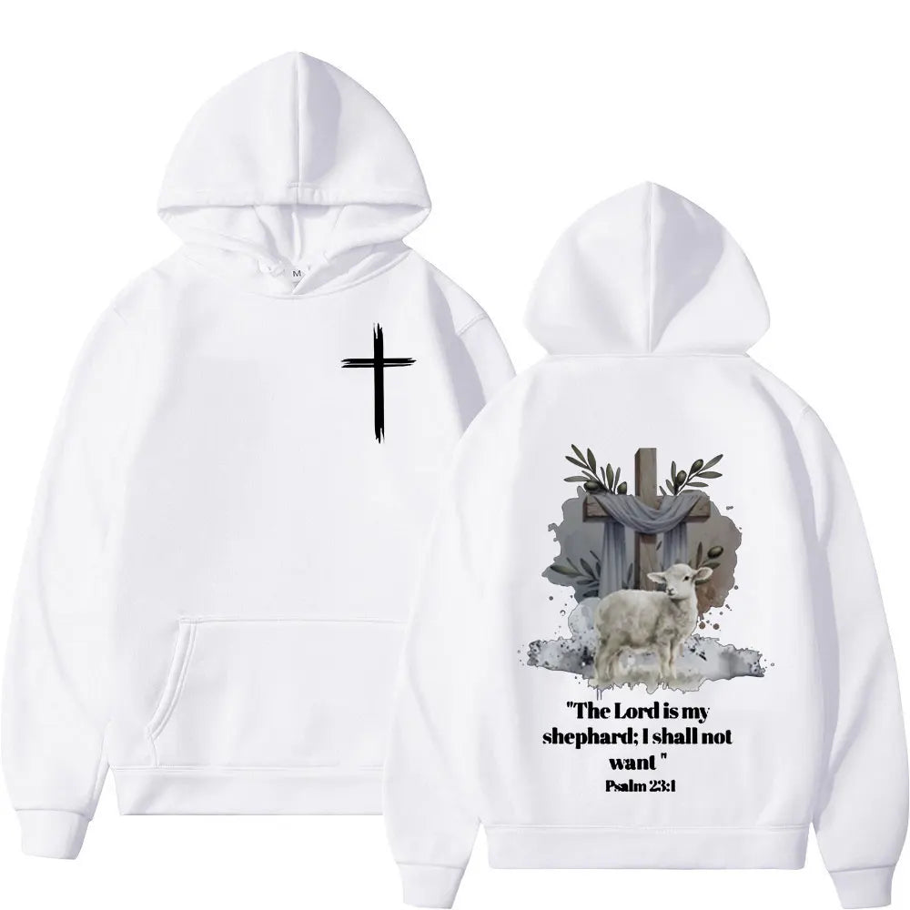 Christian Jesus Bible Autumn Hoodies Men's and Women's Clothing Fashion Long Sleeve Hoodies Sportswear Casual Retro