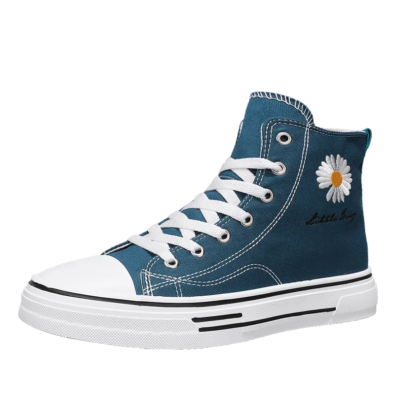 Men Canvas Shoes New High Top Sneakers for Men Casual Breathable Platform Shoe Male Vulcanize Zapatos Para Hombres