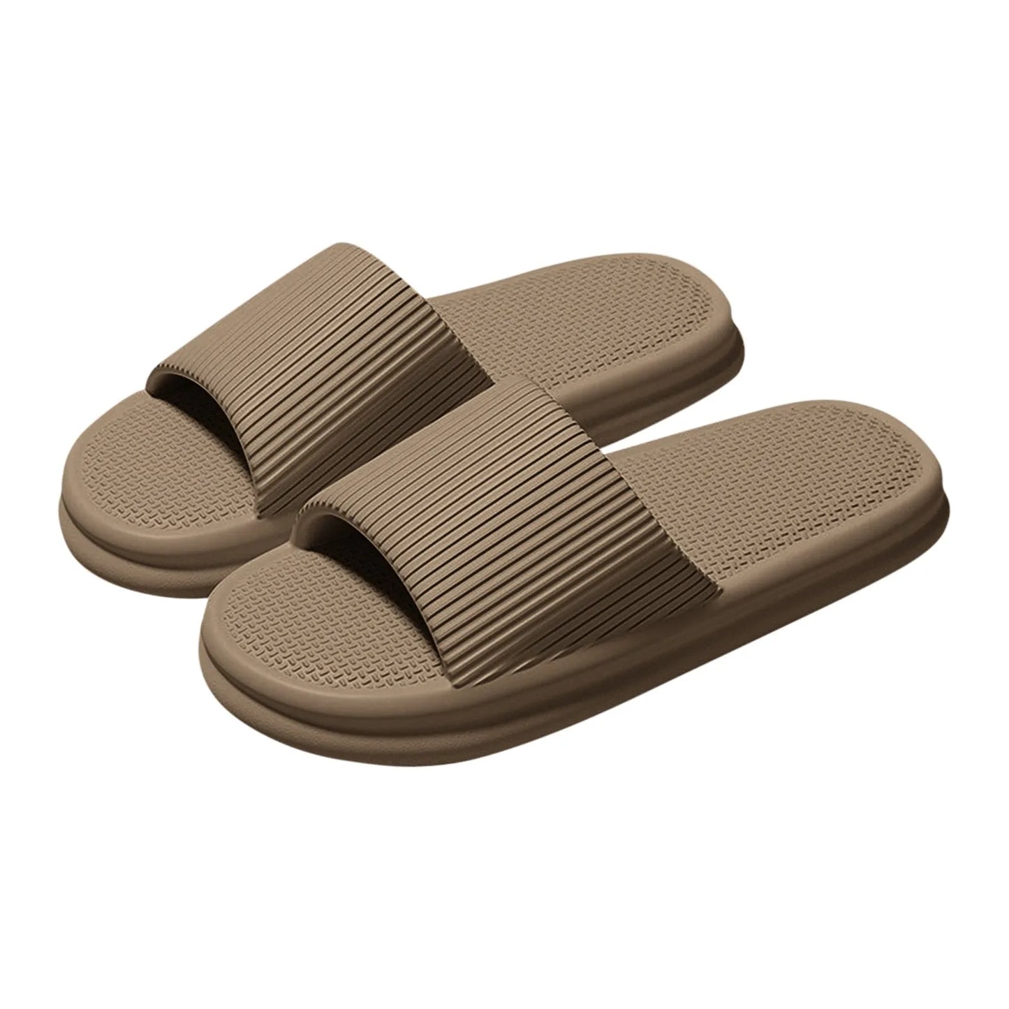 Summer Fashion Casual Slippers Womens Mens Couple Indoor Bathroom Soft Non Slip And Outdoor Comfortable Slippers