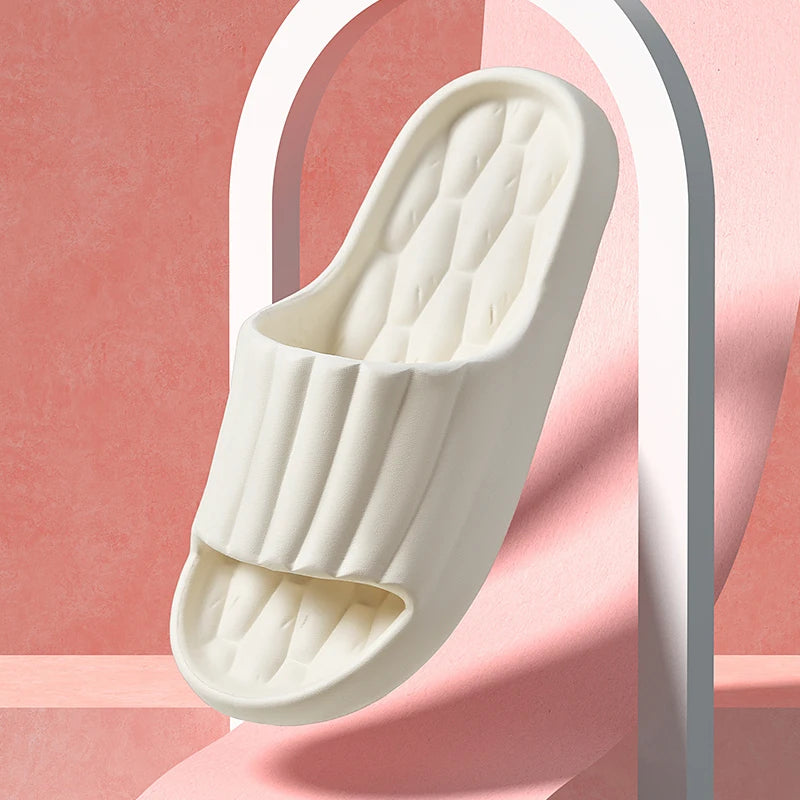 Women's Indoor Non-slip Slippers Couple Home Slides EVA Soft Sole Light Weight Summer New Lovers Leisure Shower Shoes