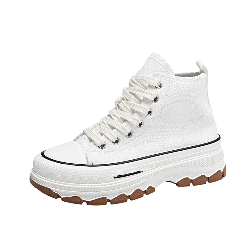 2024 Canvas Shoes Women Casual Platform Sneakers Stars Canvas Trainers Running Sport Shoes Tennis Shoes Outdoor Walking Sneakers