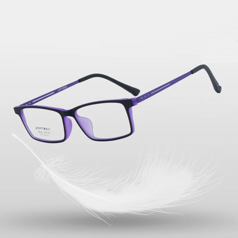 Glasses Frame for Men and Women Optical Eyewear Prescription Spectacles Full Rim Super Light-weighted Plastic Eyeglasses Frame