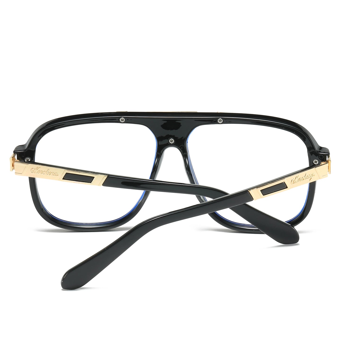 New fashion retro large-framed glasses,  end personalized fashion fashionable casual glasses, suitable for daily wear of party