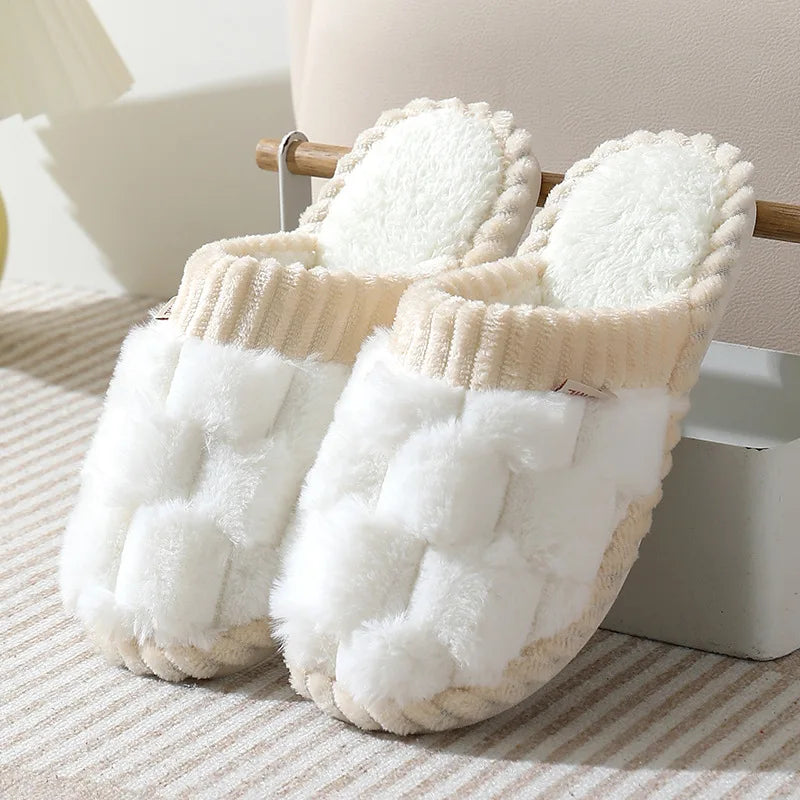 Winter Plush Anti-Slip Slippers