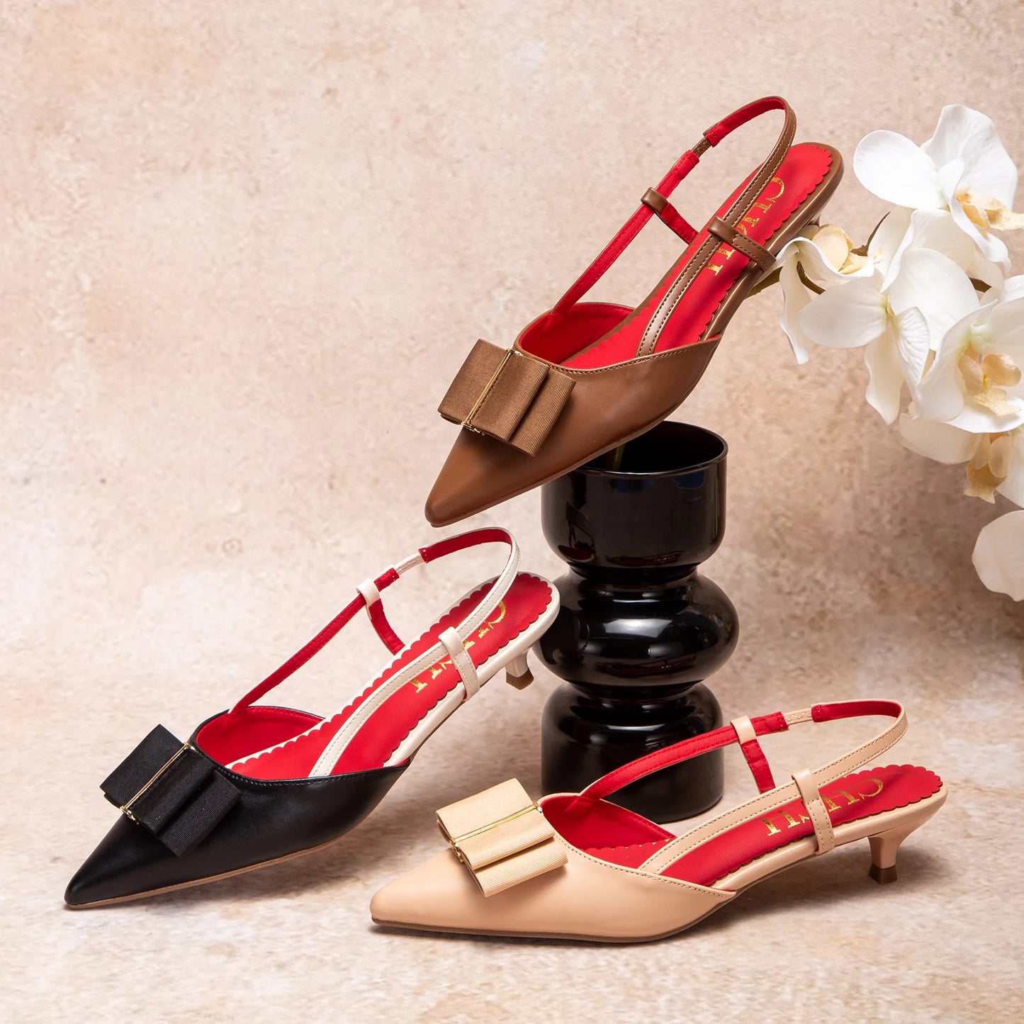 Pointed Toe Design Classic Simple Women's Summer Sandals Fashion New Pure Colour Versatile Women's Sandals