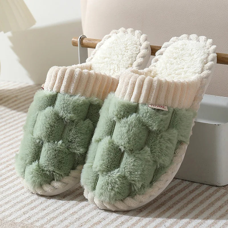 Winter Plush Anti-Slip Slippers