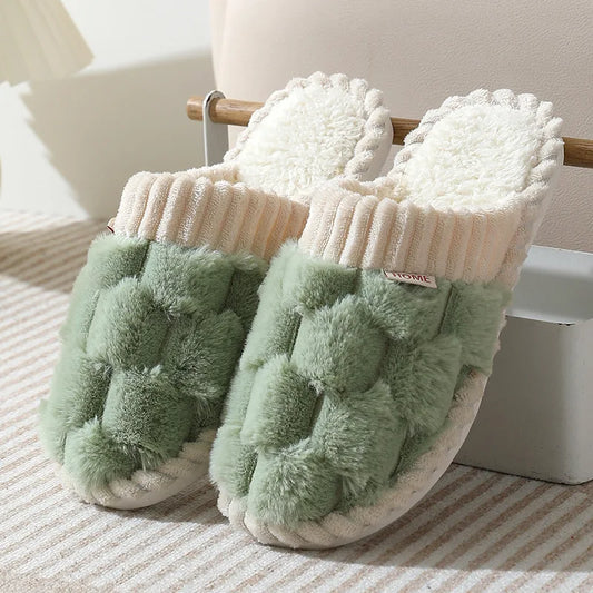 Winter Plush Anti-Slip Slippers
