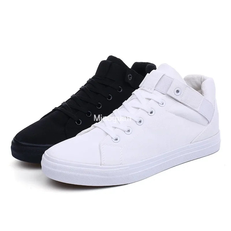 Sneakers Men's Canvas Shoes Fashion Sneakers Breathable Men Casual Shoes Male Classic Black White Autumn Spring/autumn Comfort