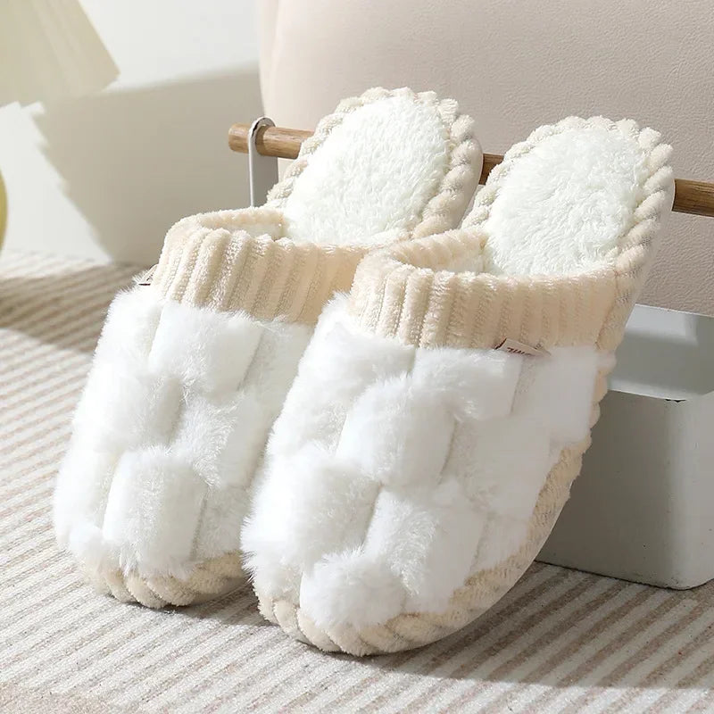 Winter Plush Anti-Slip Slippers