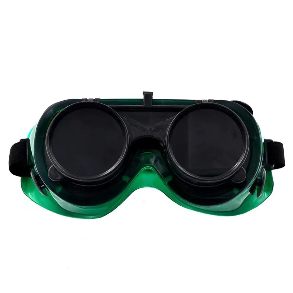 Double Flip Welding Glasses Anti Strong Light Anti Welding Argon Arc Welding Burning Welding Welding Goggles  Protection Glasses