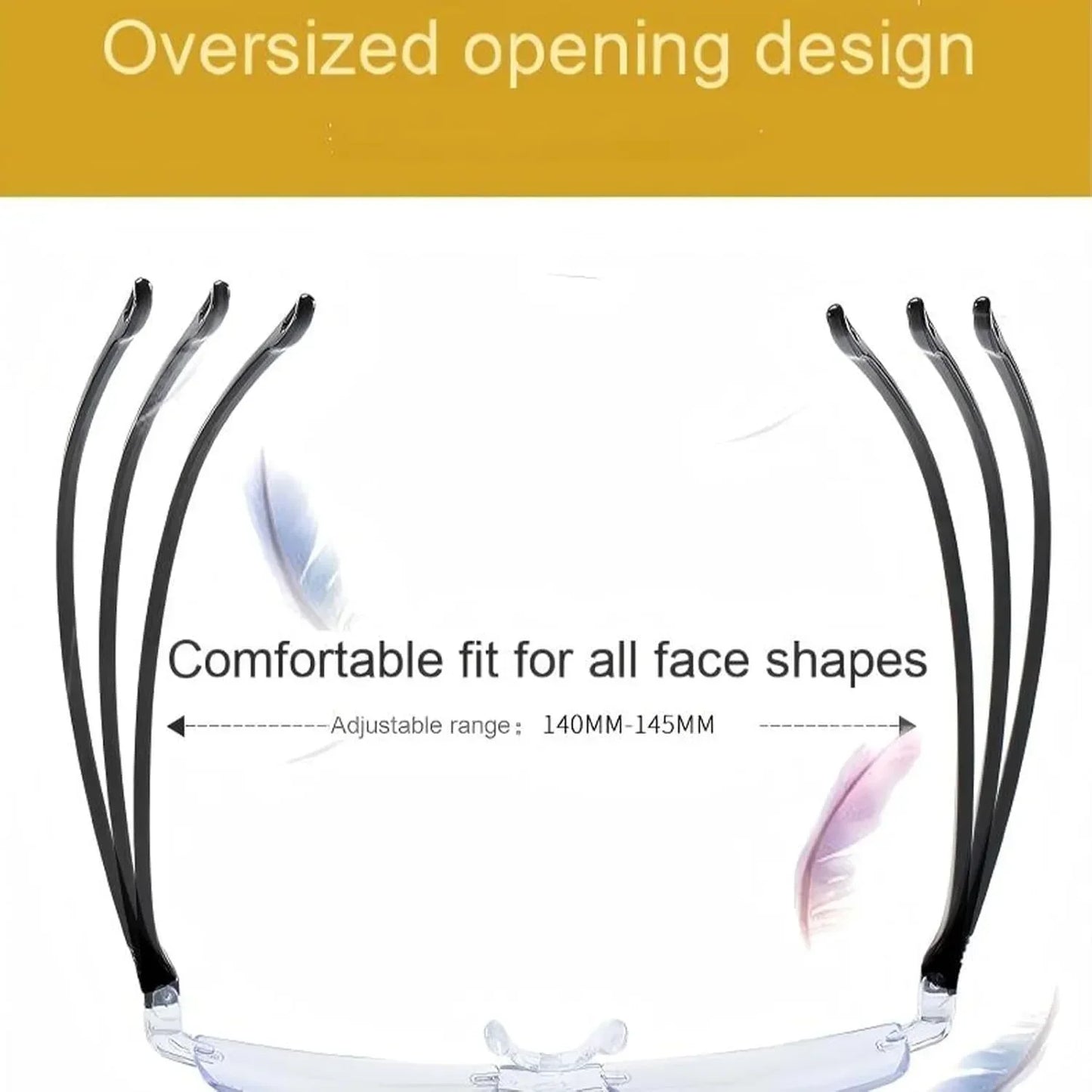 Glasses – Auto-Focus Reading Glasses for Men & Women Anti-Blue Light Intelligent Zoom with Eyeglasses Case Glasses Cloth