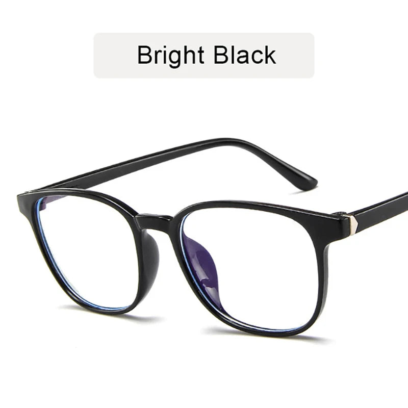 Transparent square Computer Glasses Frame Women Men Anti Blue Light round Eyewear Blocking Glasses Optical Spectacle Eyeglass