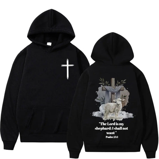 Christian Jesus Bible Autumn Hoodies Men's and Women's Clothing Fashion Long Sleeve Hoodies Sportswear Casual Retro