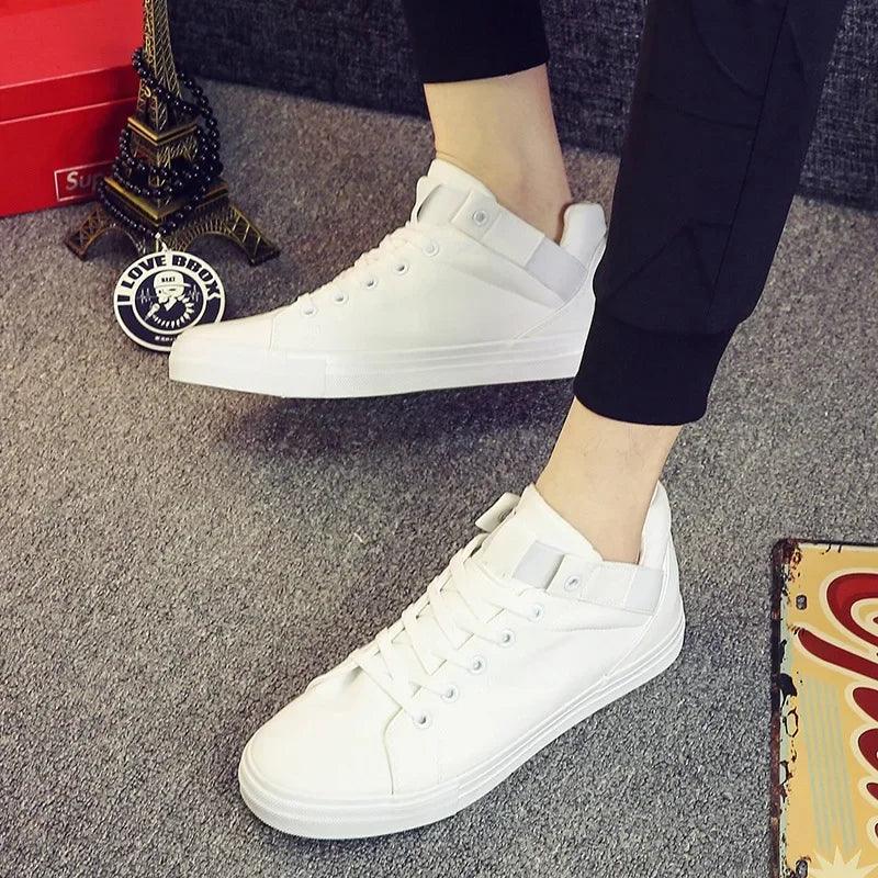 Sneakers Men's Canvas Shoes Fashion Sneakers Breathable Men Casual Shoes Male Classic Black White Autumn Spring/autumn Comfort